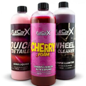 3er-Set Shampoo „Red Party” für Karosserie und Felgen